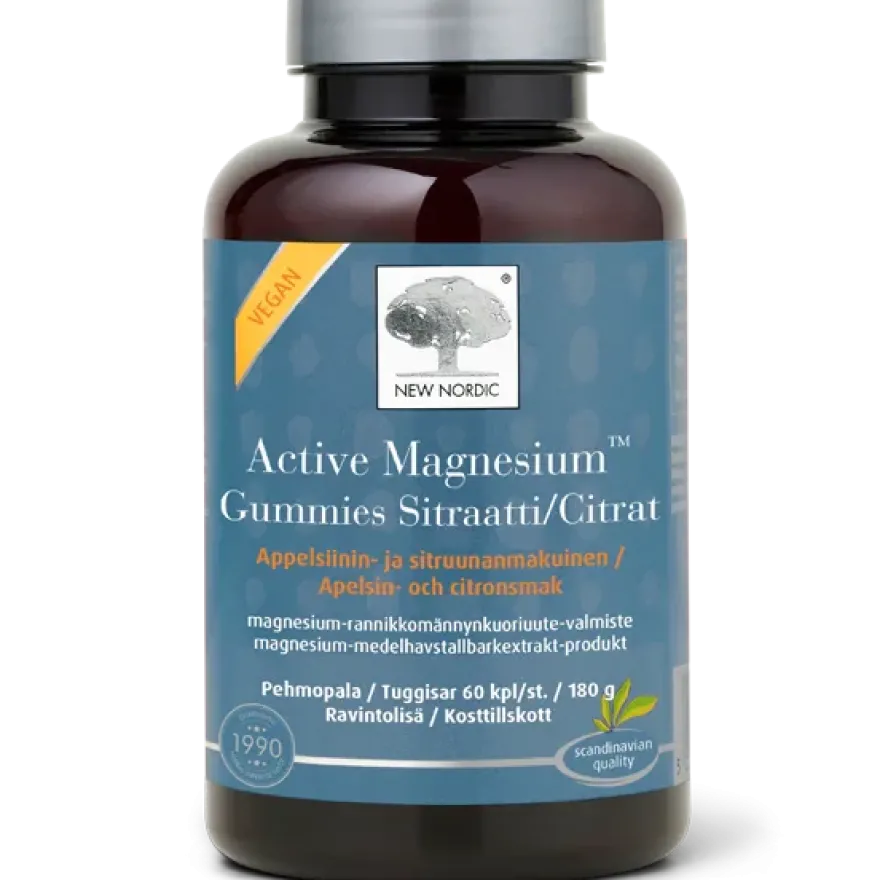 Active Magnesium Gummies Sitraatti