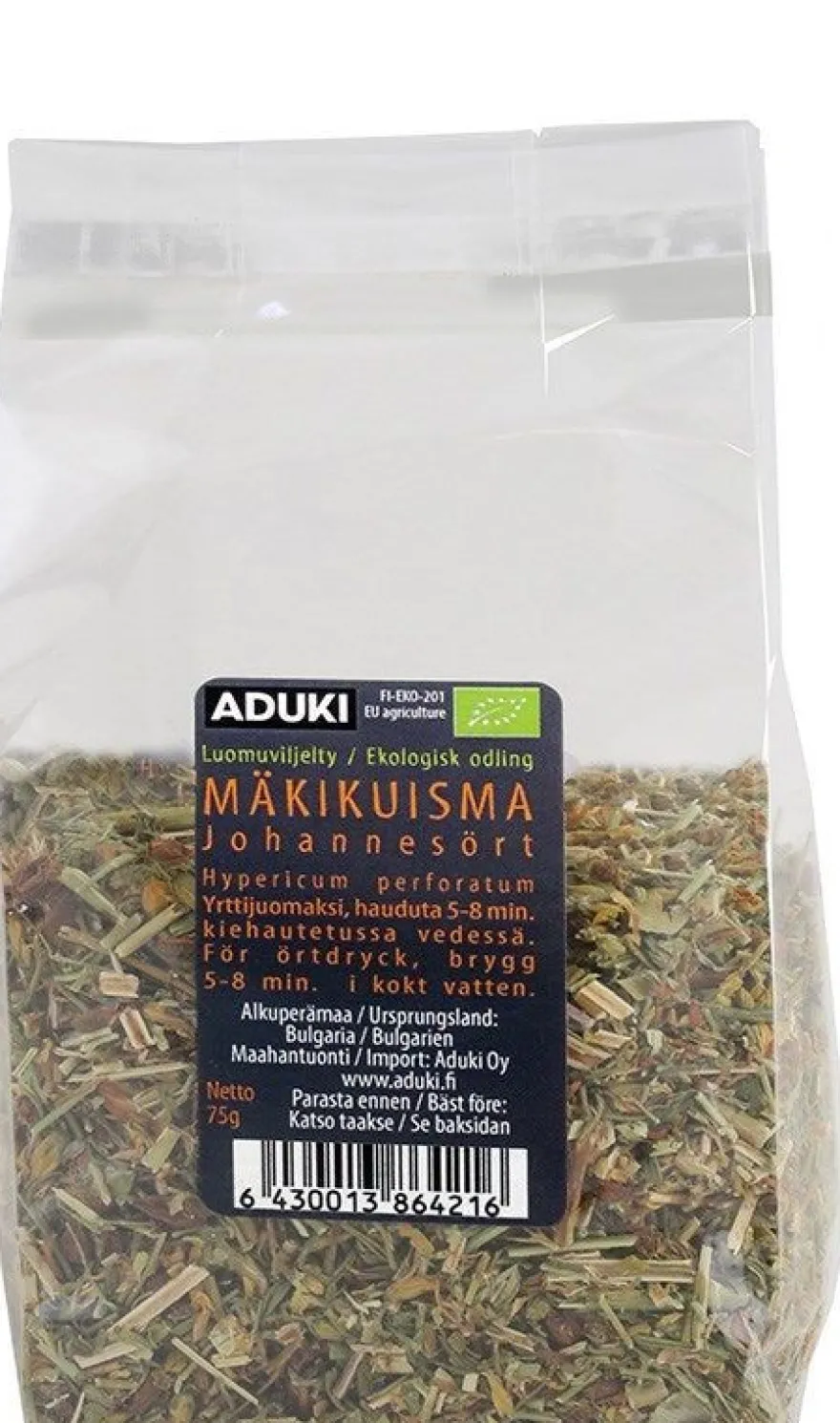 Aduki Luomu Kuivattu Mäkikuisma