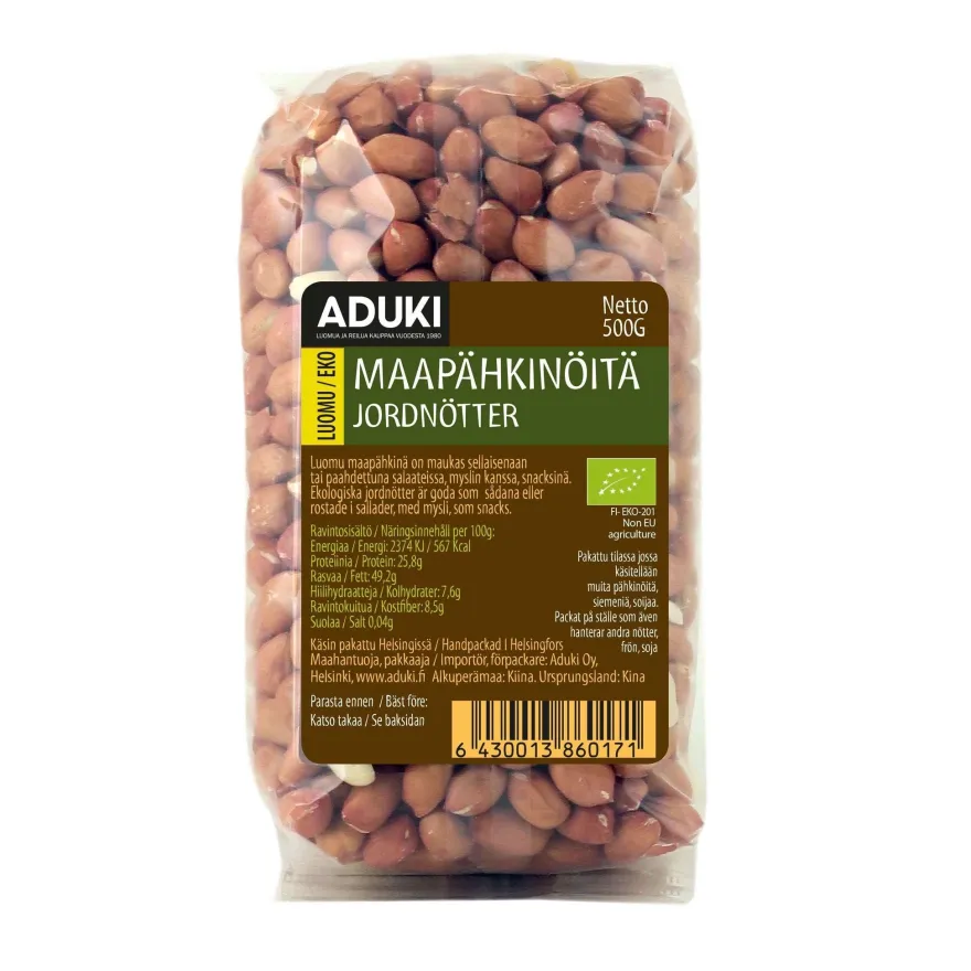 Aduki Luomu Maapähkinä