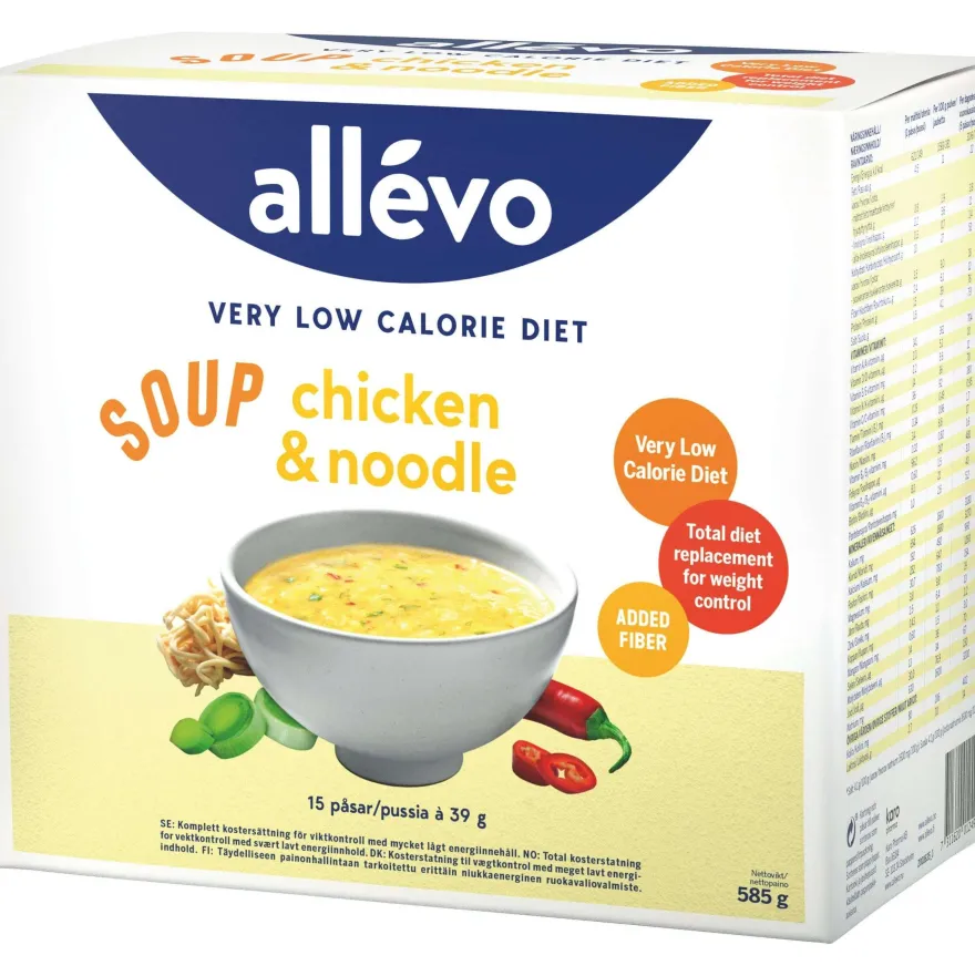 Allevo VLCD Keitto Kananuudeli