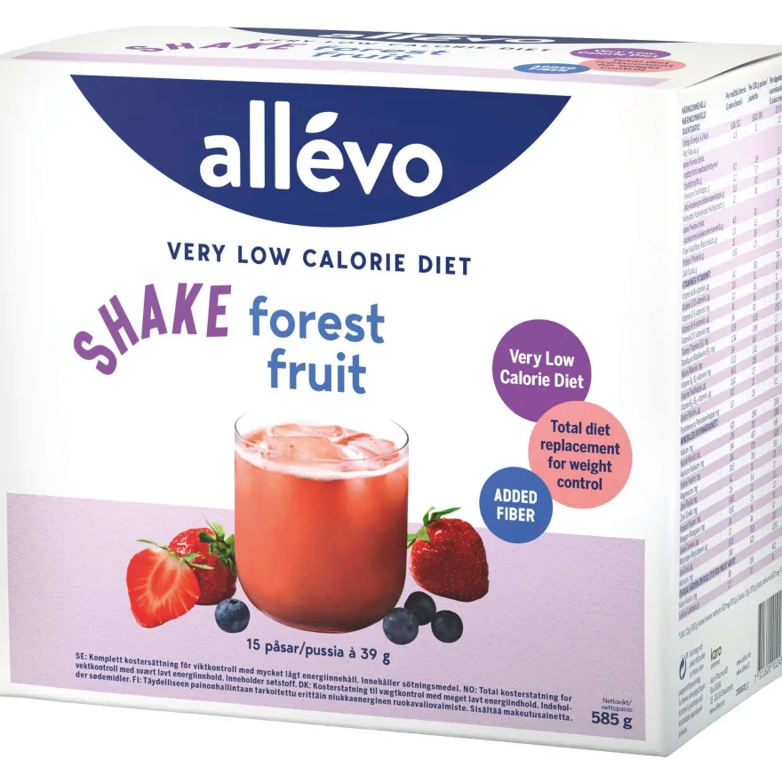 Allevo VLCD Shake Metsämarja