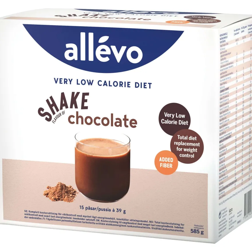 Allevo VLCD Shake Suklaa