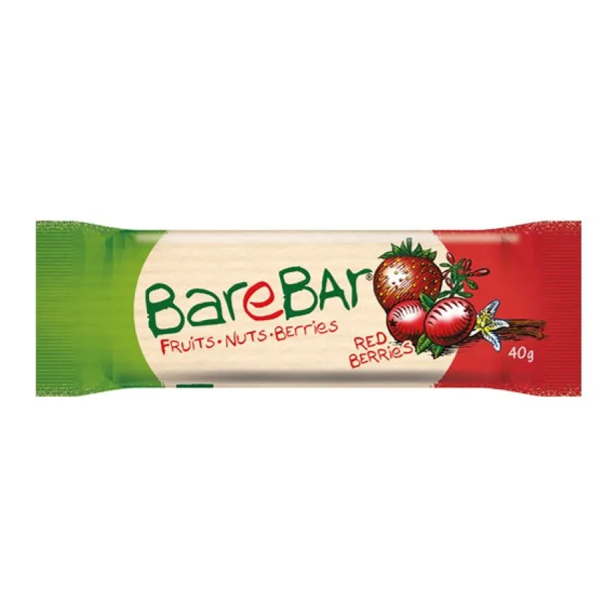 BareBar Red Berries 24-pack
