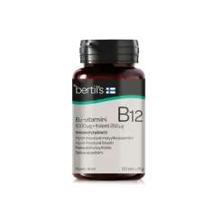 Bertils B12-vitamiini + Folaatti
