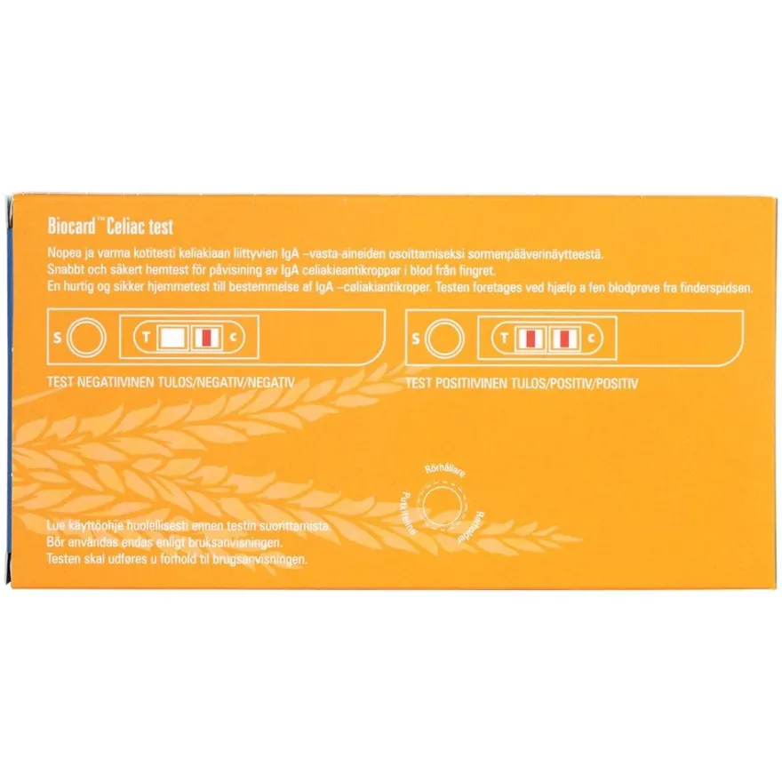Biocard Keliakiatesti