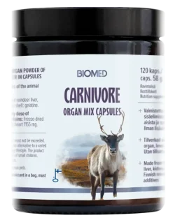 Biomed Carnivore Organ Mix Capsules
