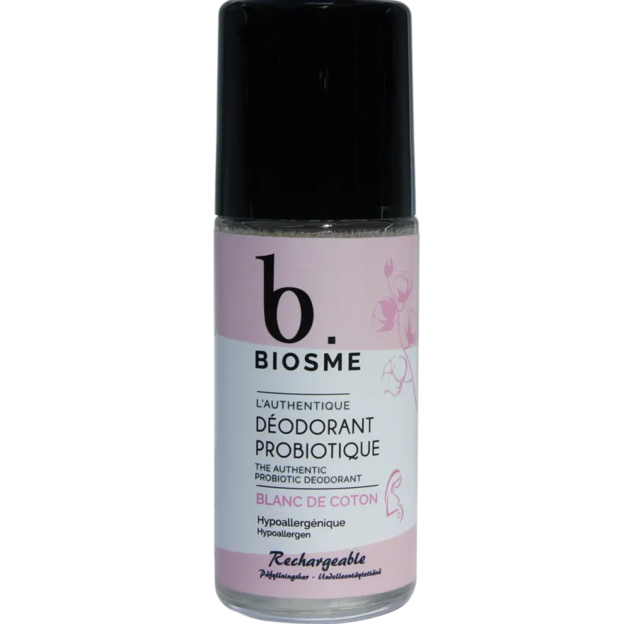 Biosme Roll-On Deodorantti Blanc de Coton