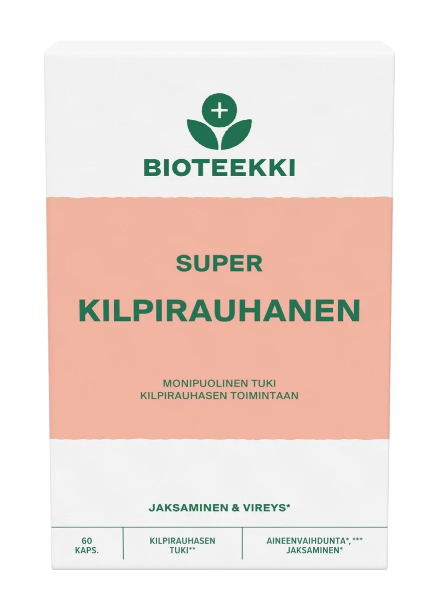 Bioteekin Super Kilpirauhanen (Parasta ennen 15.10.2026)