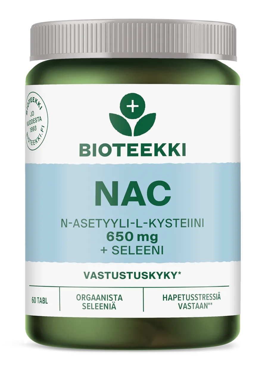 Bioteekki NAC + Seleeni
