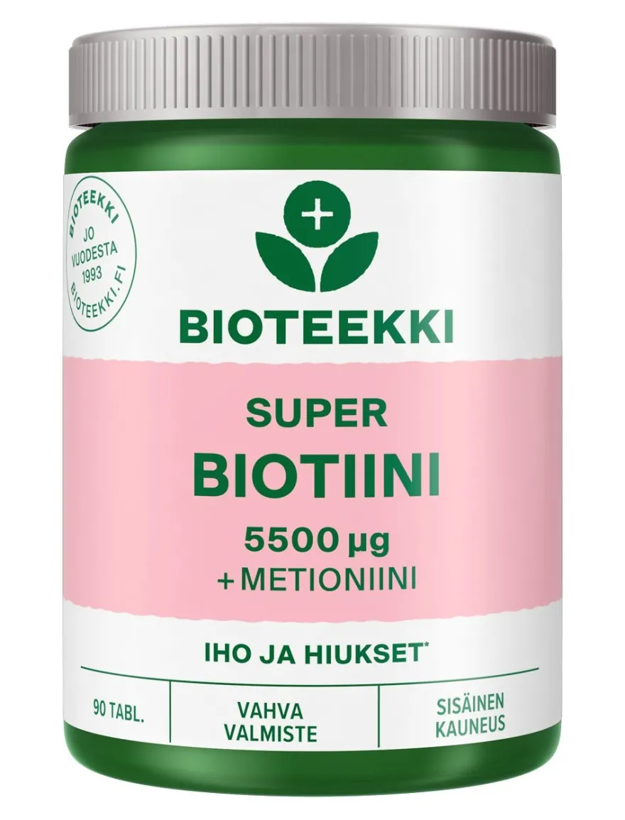 Bioteekki Super Biotiini 5500 mikrog