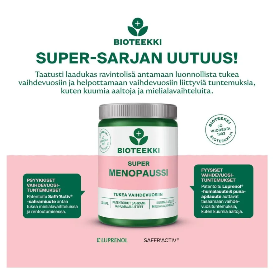 Bioteekki Super Menopaussi