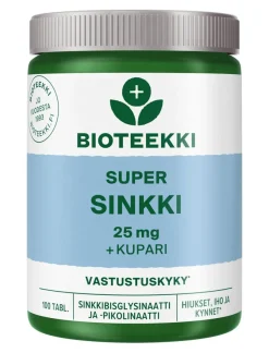 Bioteekki Super Sinkki 25 mg
