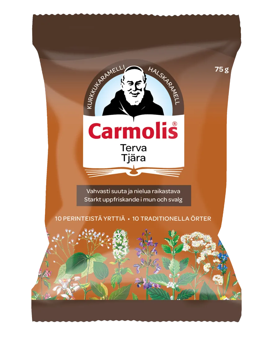 Carmolis Yrttikaramelli Terva
