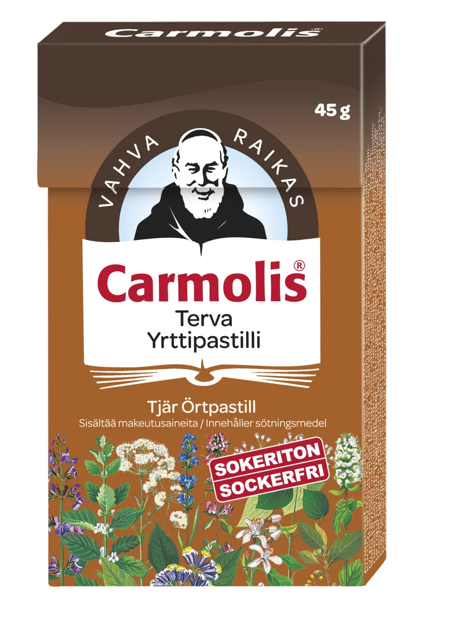 Carmolis Yrttipastilli Terva