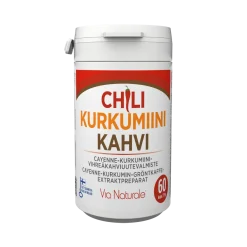 Chili - Kurkumiini - Kahvi