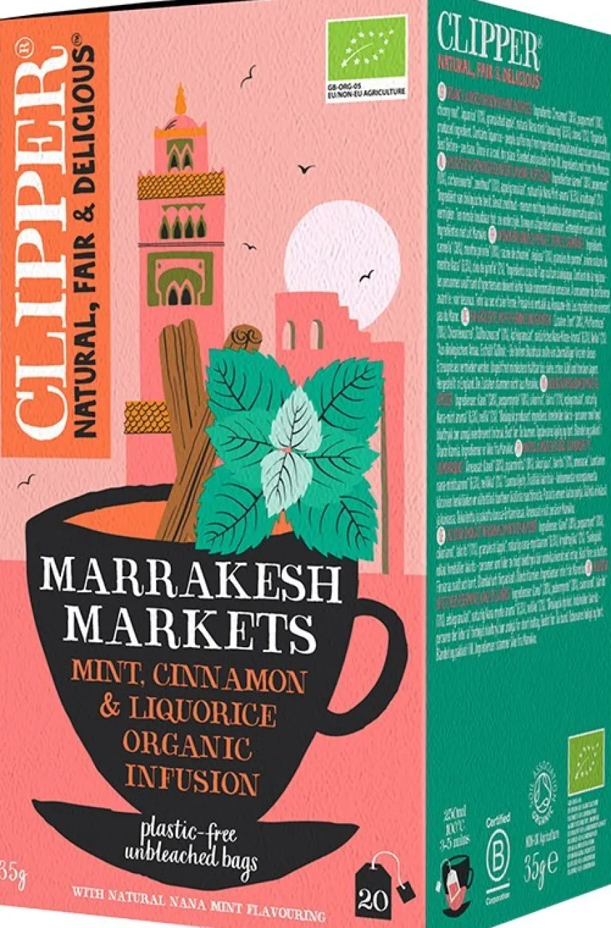 Clipper Marrakech Markets Luomuhauduke