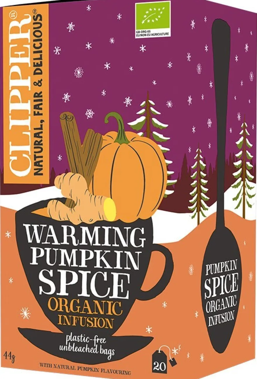 Clipper Pumpkin Spice Luomuhauduke