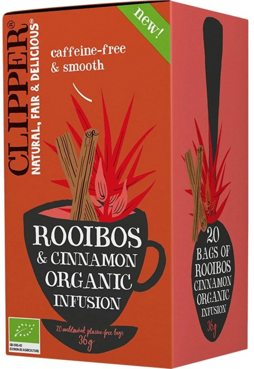 Clipper Rooibos & Kaneli Luomuhauduke