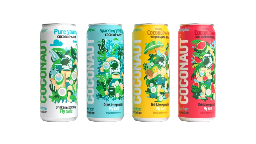 Coconaut Kookosvesi Ananas