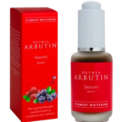 Detria Arbutin Lahjapakkaus Seerumi & Yövoide