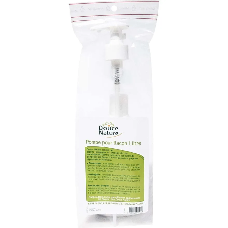 Douce Nature Pumppu 1 litran pulloihin