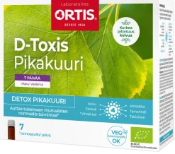D-Toxis Detox Pikakuuri Vadelma