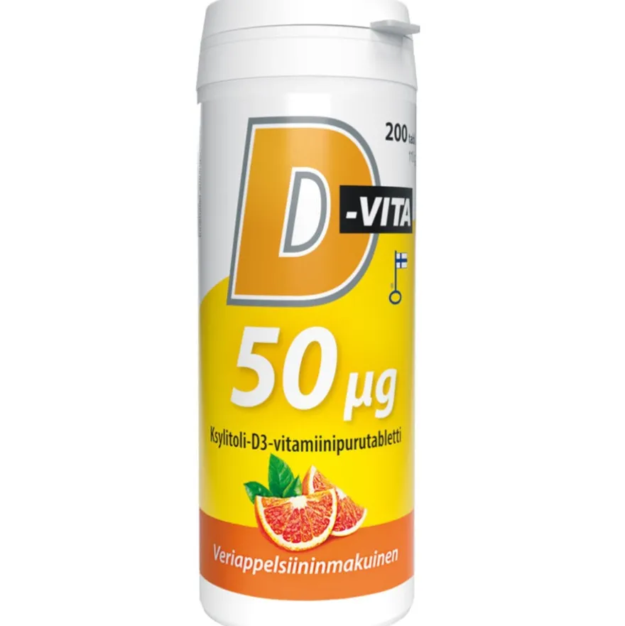 D-Vita 50 µg Veriappelsiini