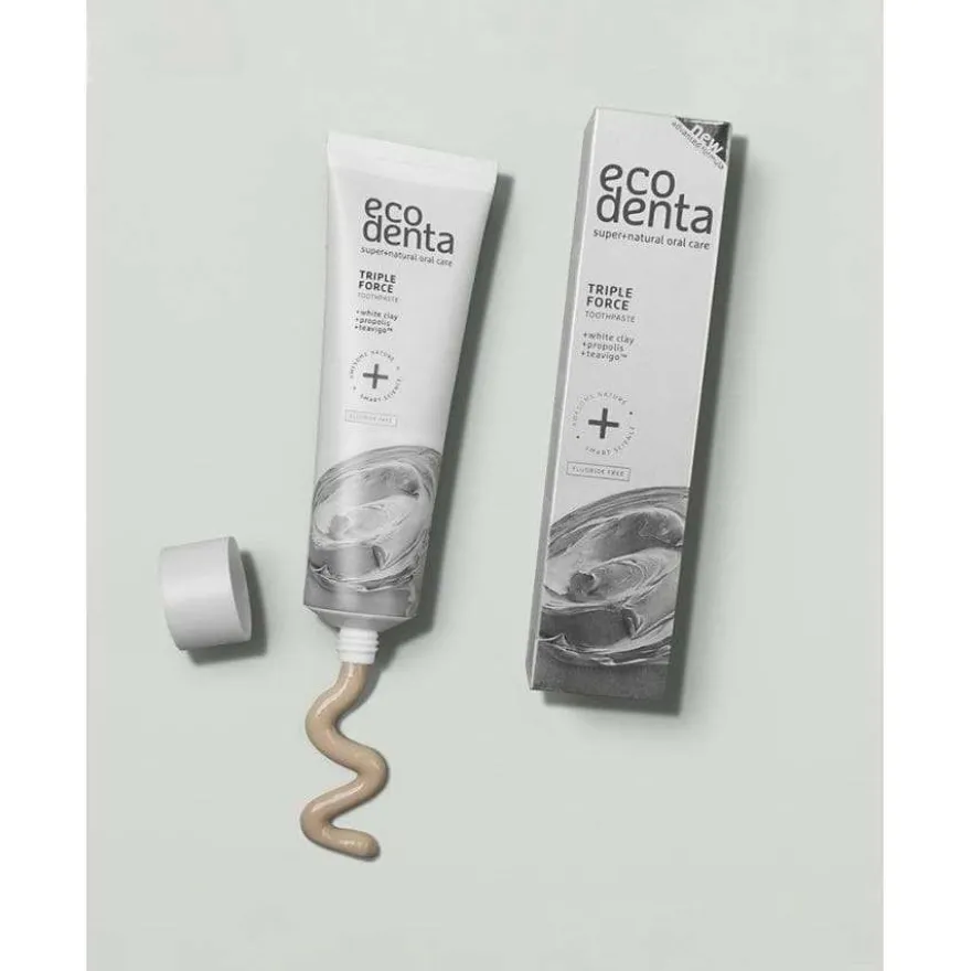 Ecodenta Triple Force Kolmivaikutteinen Hammastahna