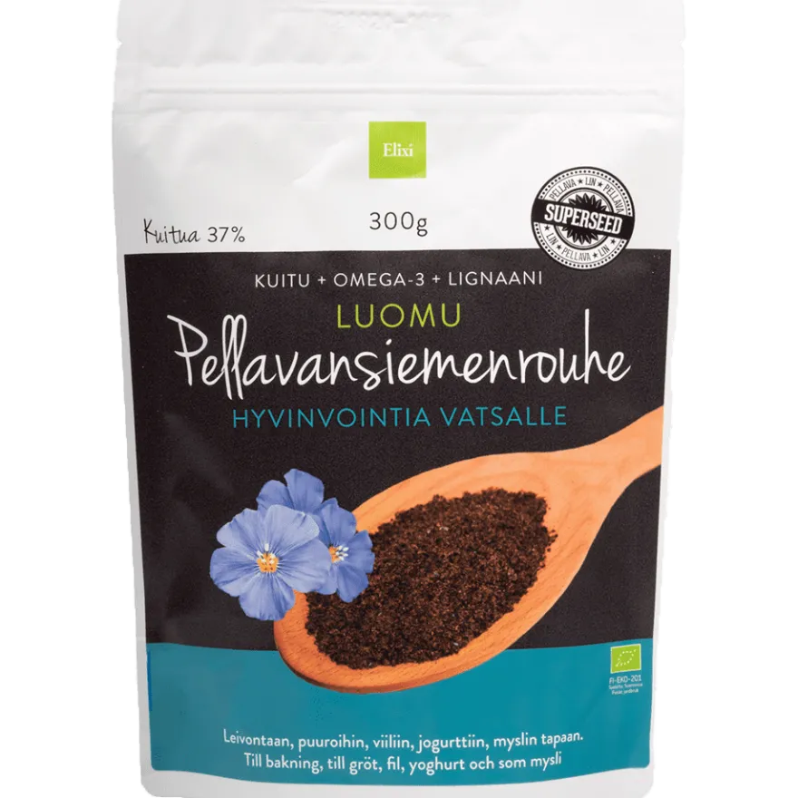 Elixi Luomu Pellavansiemenrouhe