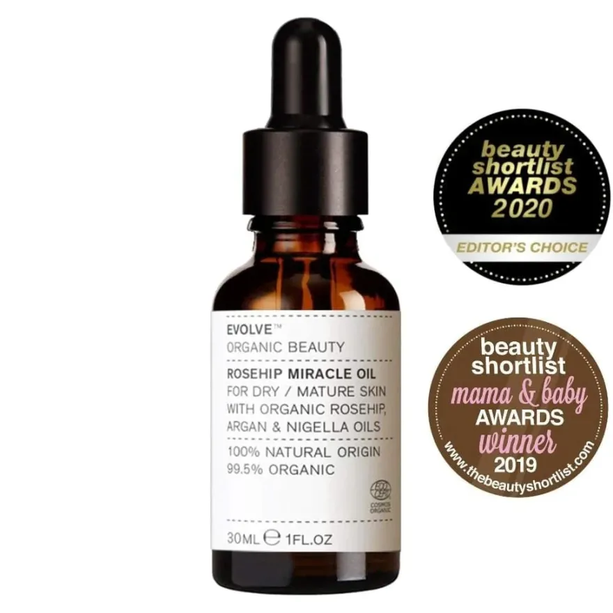 Evolve Rosehip Miracle Oil Tuhkimo kasvoöljy