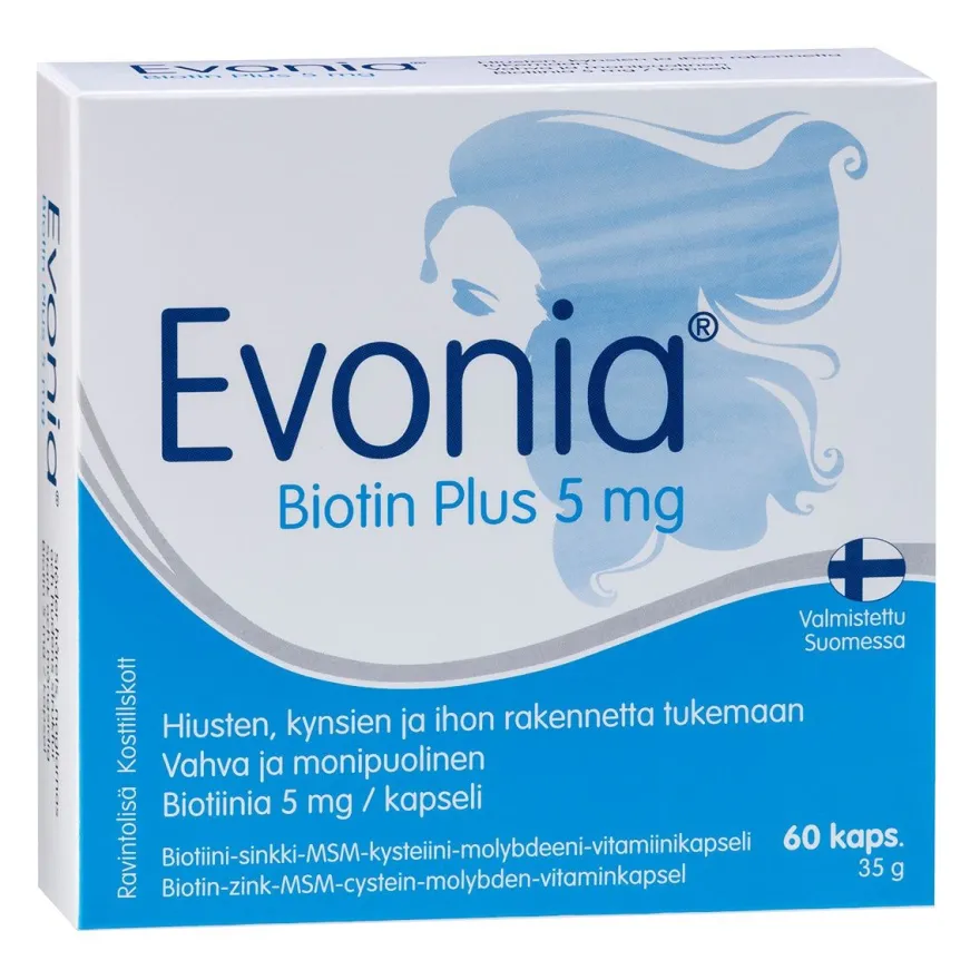 Evonia Biotin Plus 5 mg