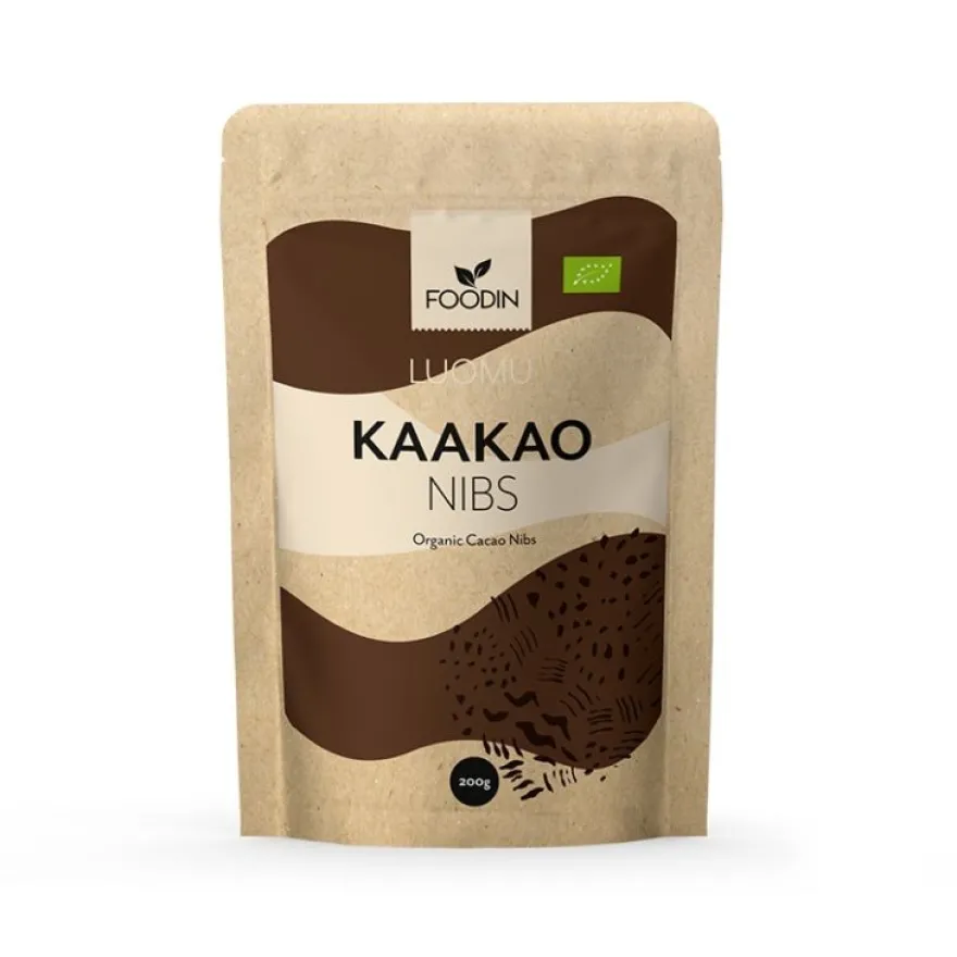 Foodin Luomu Kaakaonibs