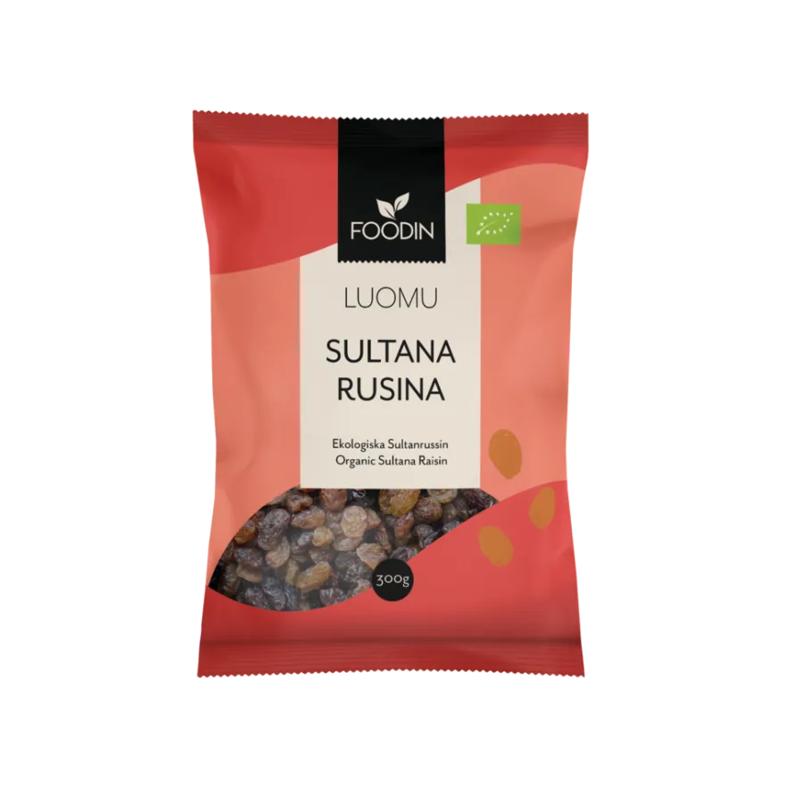 Foodin Luomu Sultanarusina