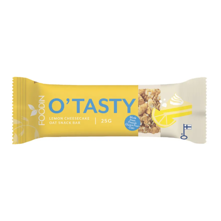 Foodin O`Tasty Oat Bar Lemon Cheesecake