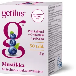 Gefilus + C Mustikka Maitohappobakteeri