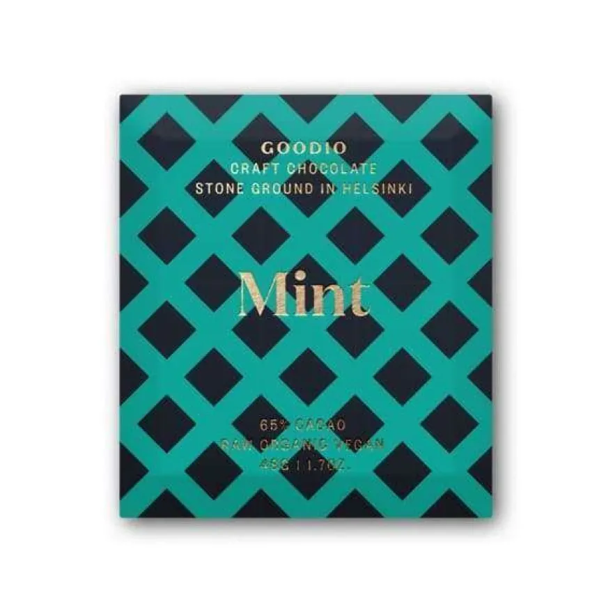 Goodio Luomu Mint Raakasuklaa 65%
