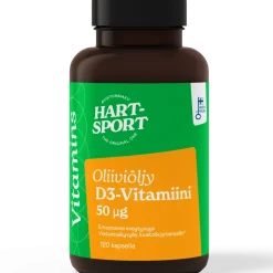 Hart-Sport D3-vitamiini 50 mikrog