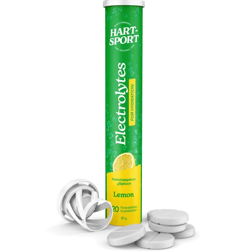 Hart-Sport Electrolytes Poretabletti Sitruuna