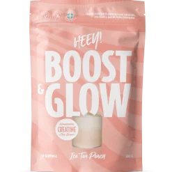 Heey! Boost & Glow Creatine + Coll-egan®, Ice Tea Peach
