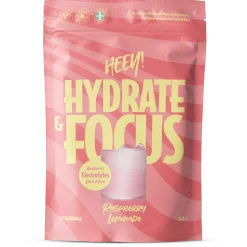 Heey! Hydrate & Focus Electrolytes Raspberry Lemonade