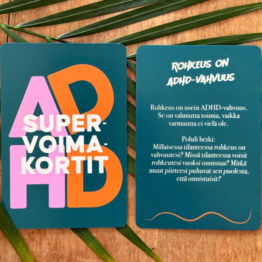 Hidasta Elämää ADHD-supervoimakortit