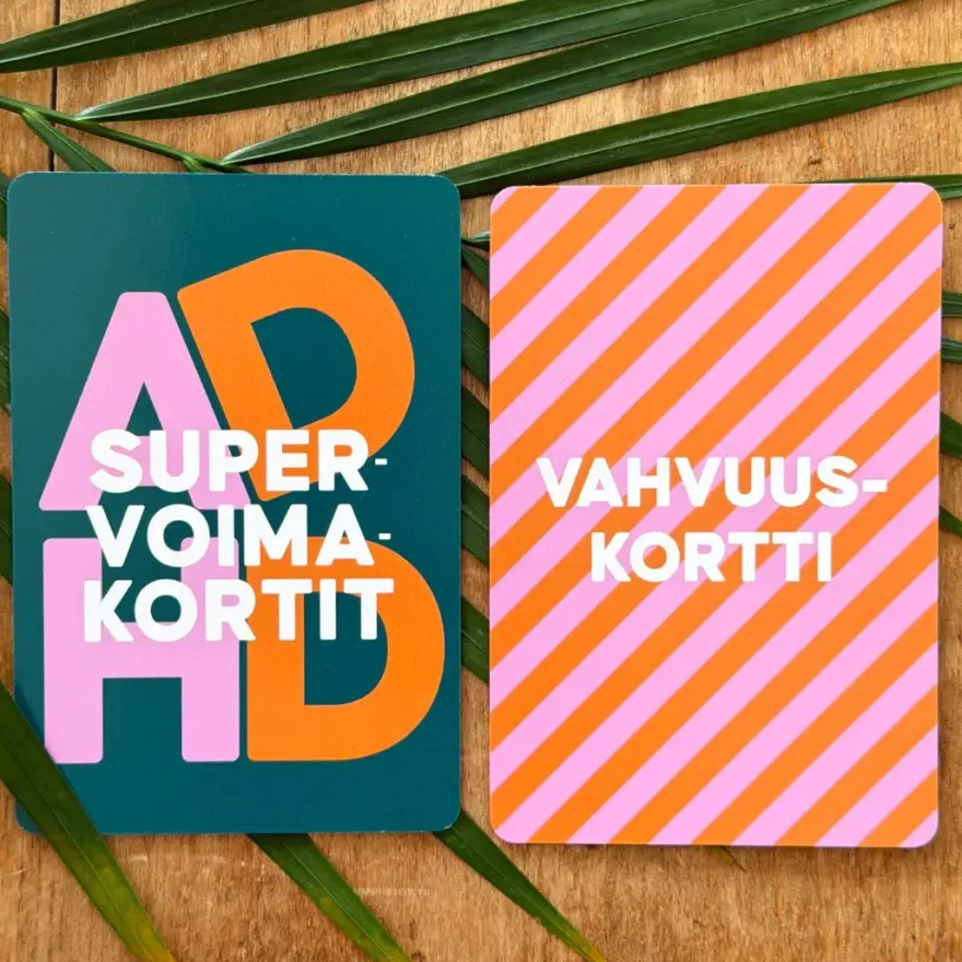 Hidasta Elämää ADHD-supervoimakortit