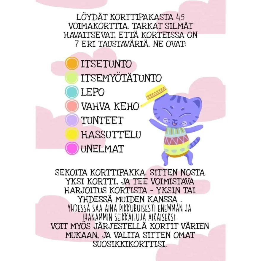 Hidasta Elämää Lasten omat voimakortit