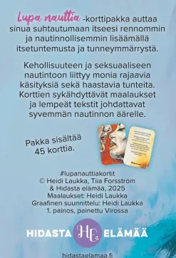 Hidasta Elämää Lupa nauttia -kortit