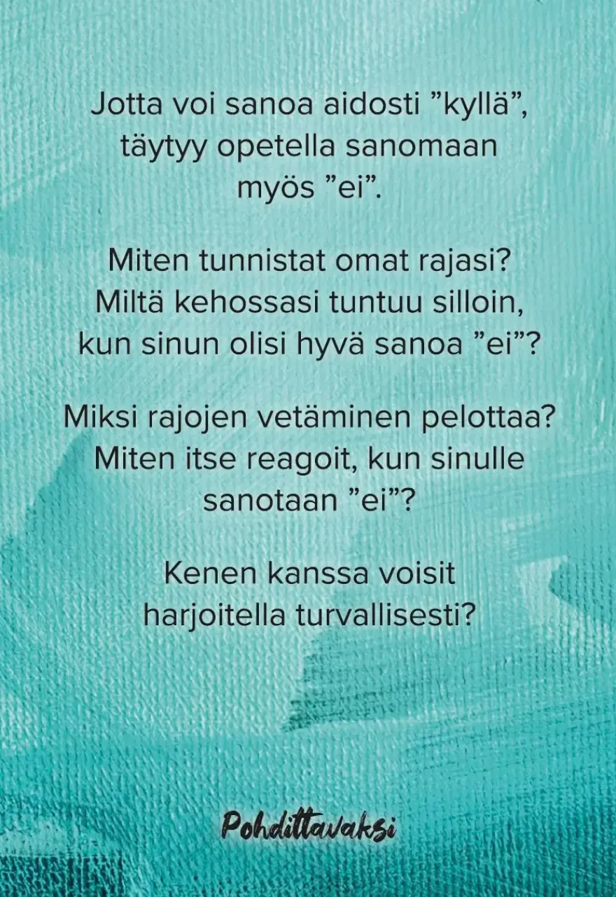 Hidasta Elämää Lupa nauttia -kortit