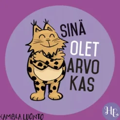 Hidasta Elämää Meni tunteisiin -tarrat