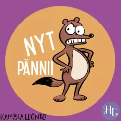 Hidasta Elämää Meni tunteisiin -tarrat