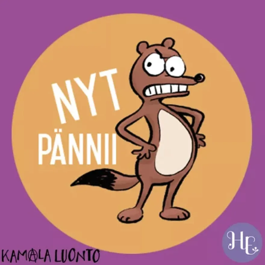 Hidasta Elämää Meni tunteisiin -tarrat