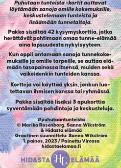 Hidasta Elämää Puhutaan Tunteista -kortit
