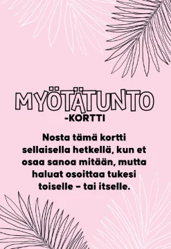 Hidasta Elämää Puhutaan Tunteista -kortit